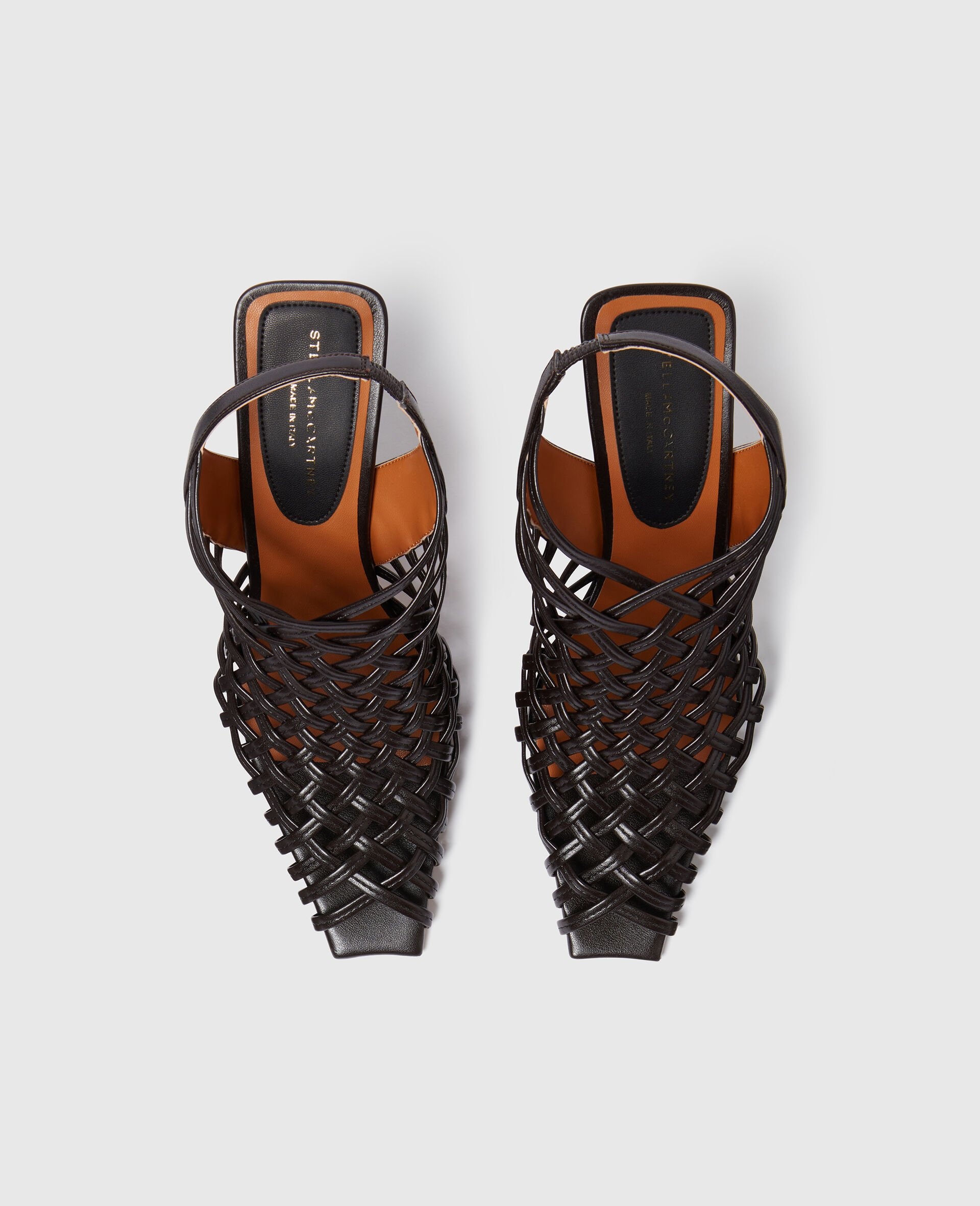 Stella Spur Woven Slingbacks - 4
