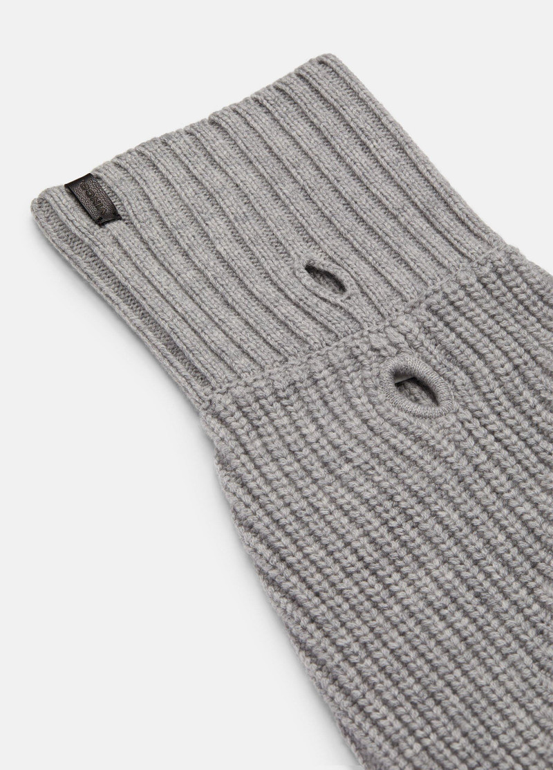 Vince Wool and Cashmere Shaker-Stitch Dog Sweater outlook