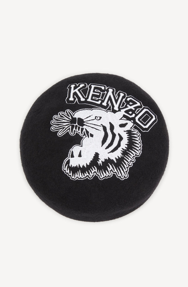 KENZO 'Tiger Varsity' woollen beret outlook