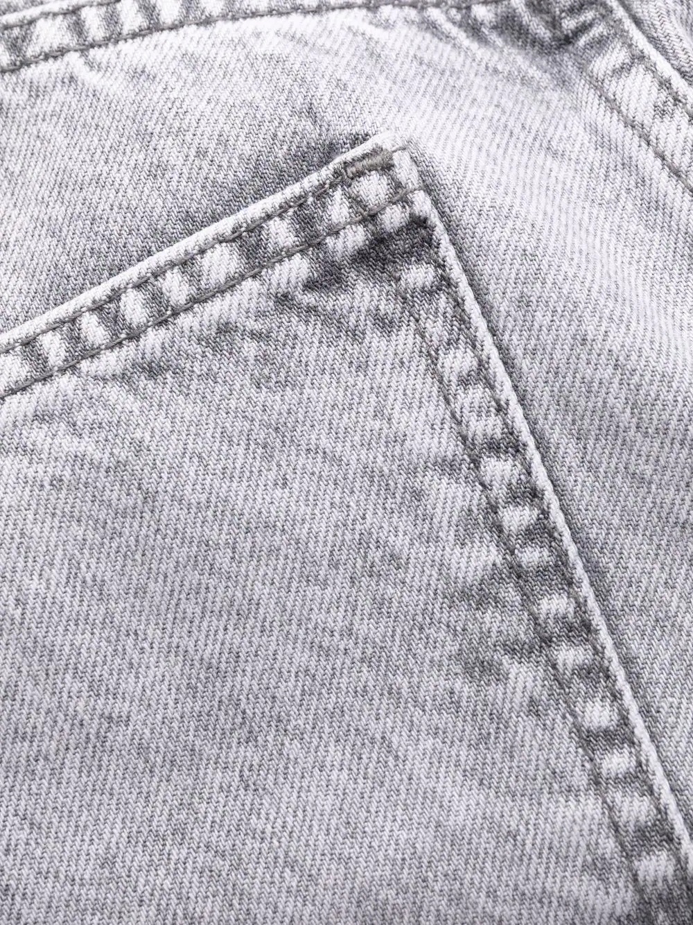 crystal-embellished wide jeans - 7