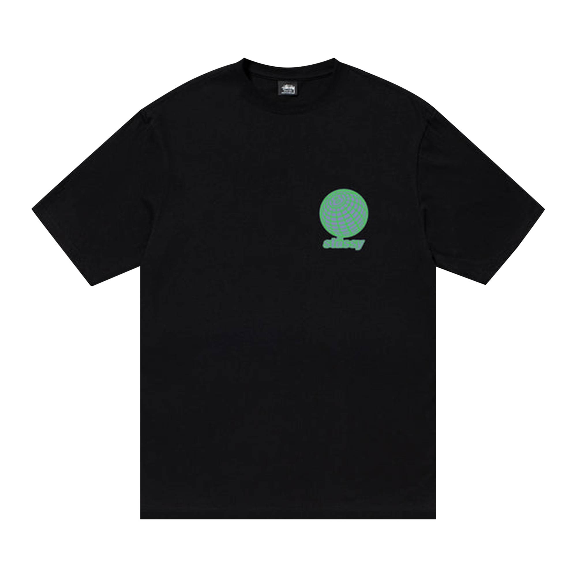 Stussy 8 Ball Grid Tee 'Black' - 1