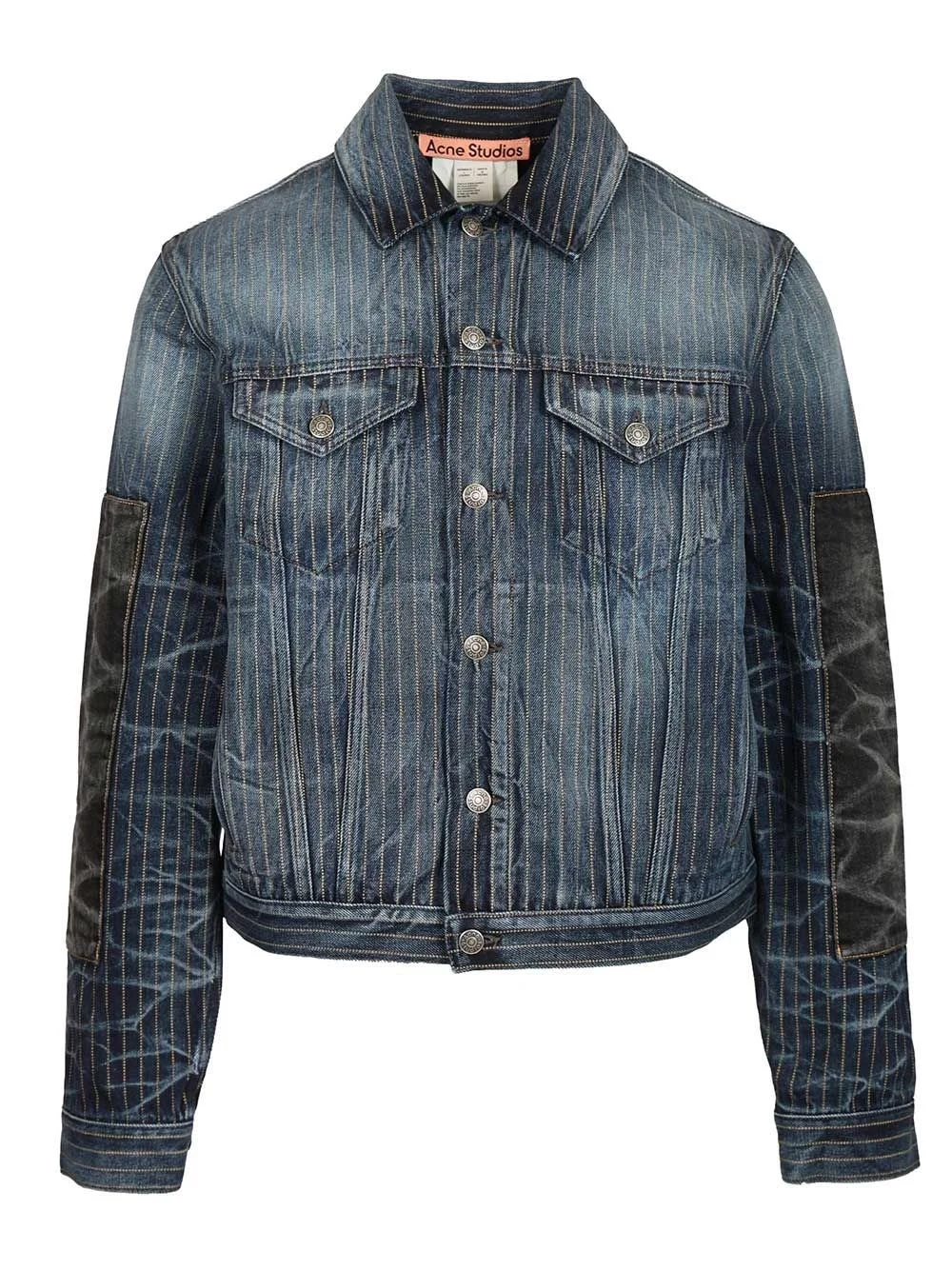 Acne Studios Men Patchwork Denim Jacket - 1