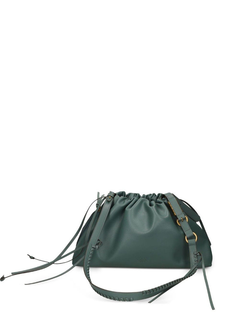 drawstring-fastening shoulder bag 4