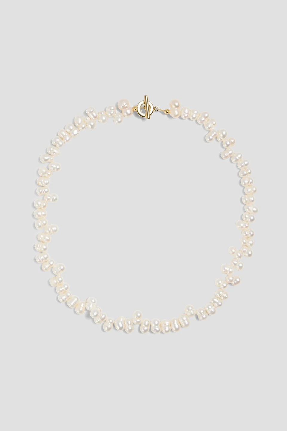 Lainey gold-tone pearl necklace - 1