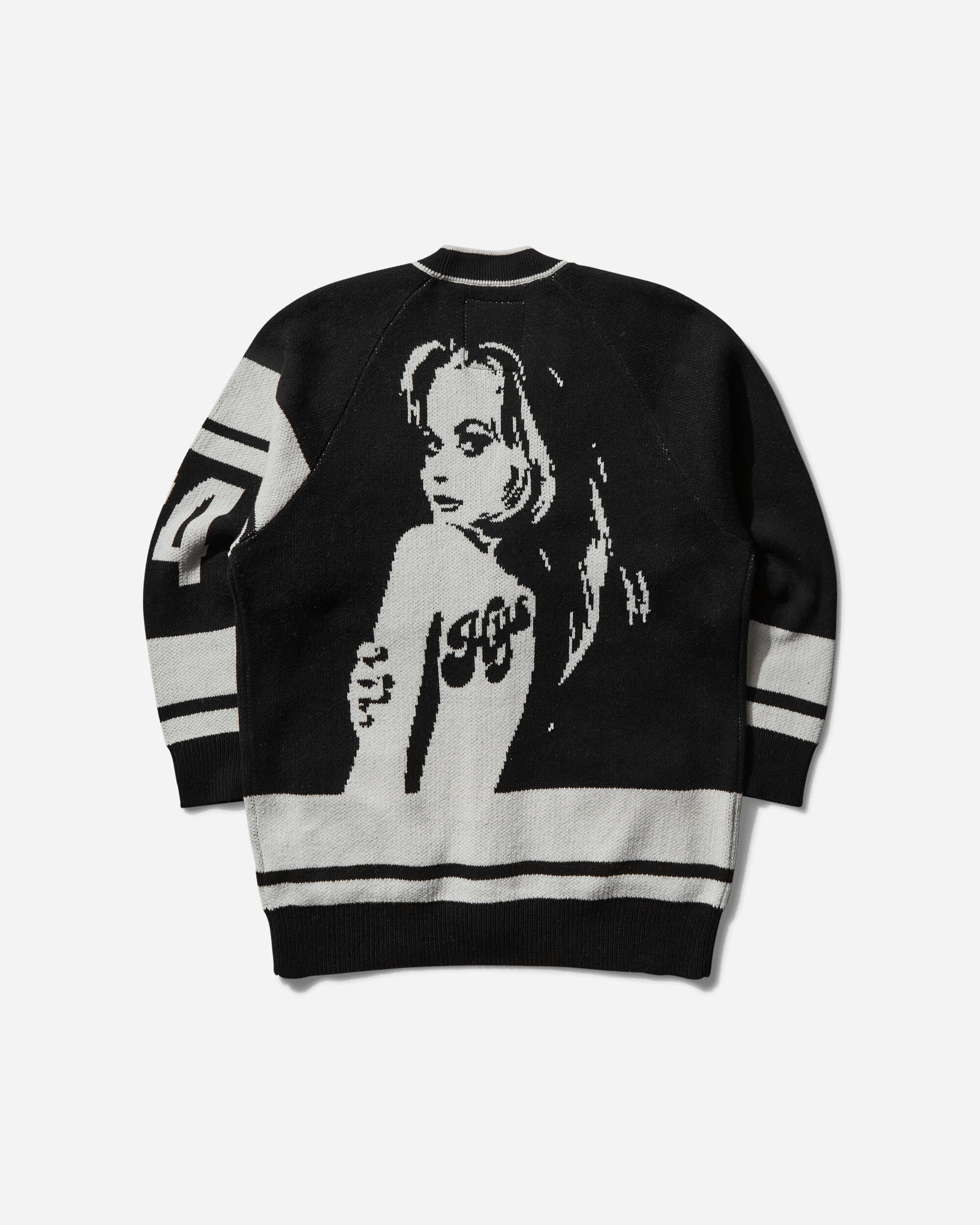 Women's Motor City Baby Cardigan Black - 2
