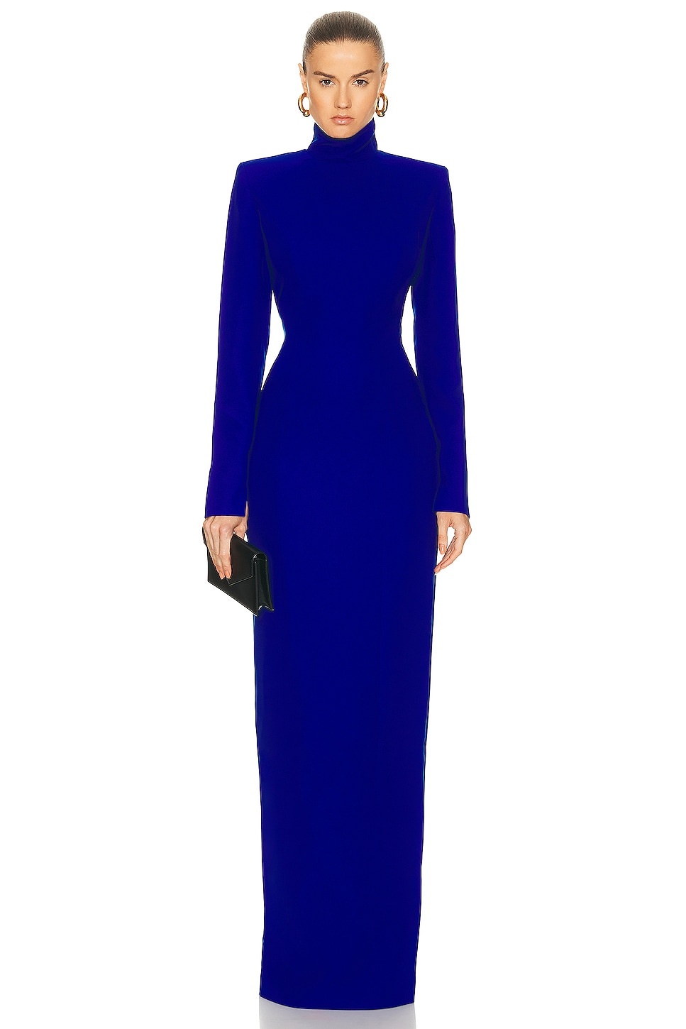 High Neck Back Cutout Dress - 2