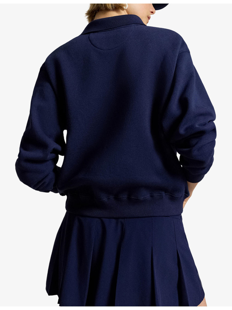 Polo Ralph Lauren x Wimbledon Brand-Embroidered Cotton-Blend Sweatshirt 4