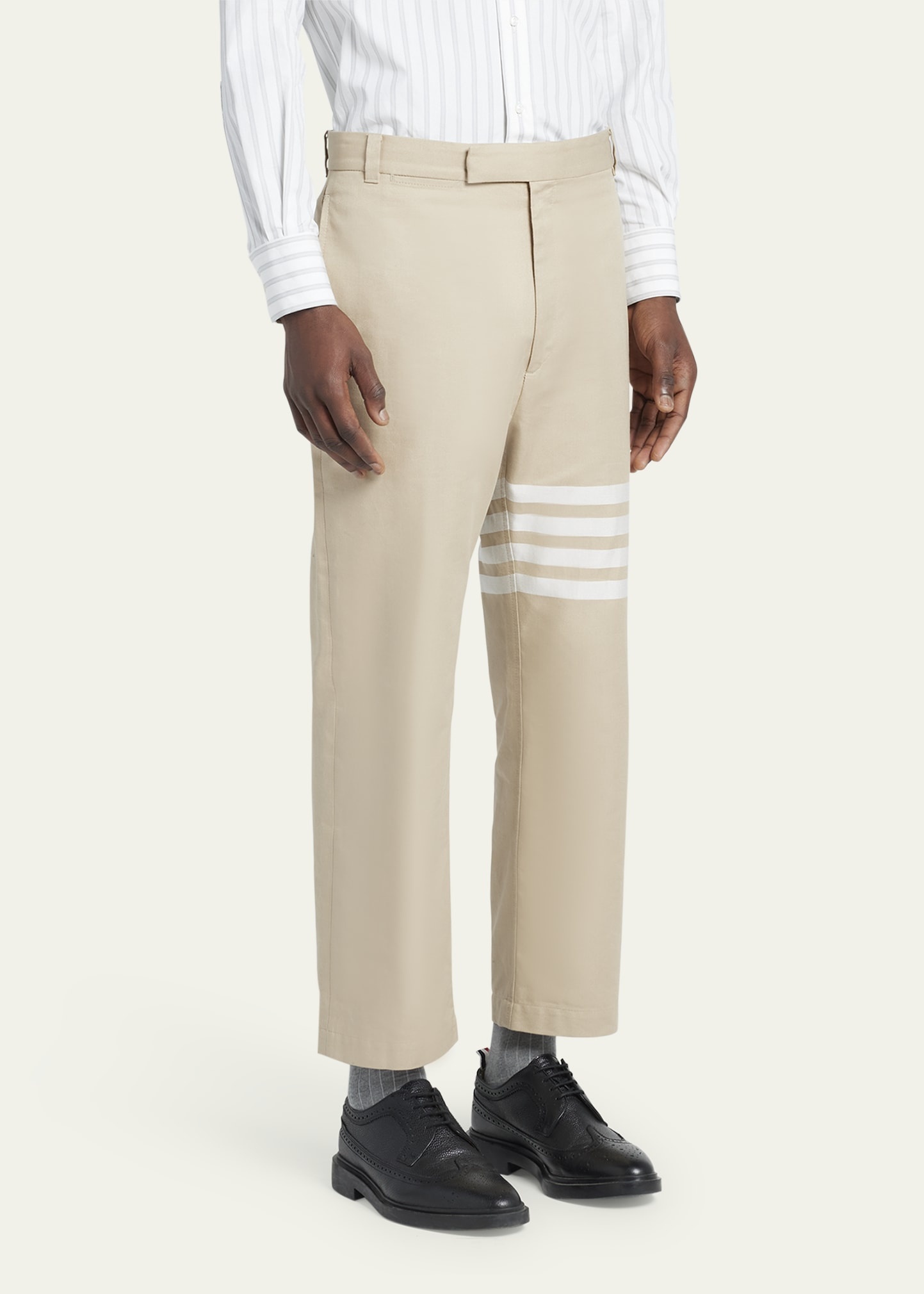 Men's 4-Bar Straight-Leg Chino Pants - 4