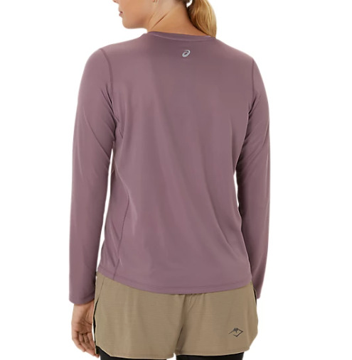 (WMNS) ASICS Fujitral Logo Long Sleeves T-Shirt 'Dusty Mauve' 2012D042-501 - 2