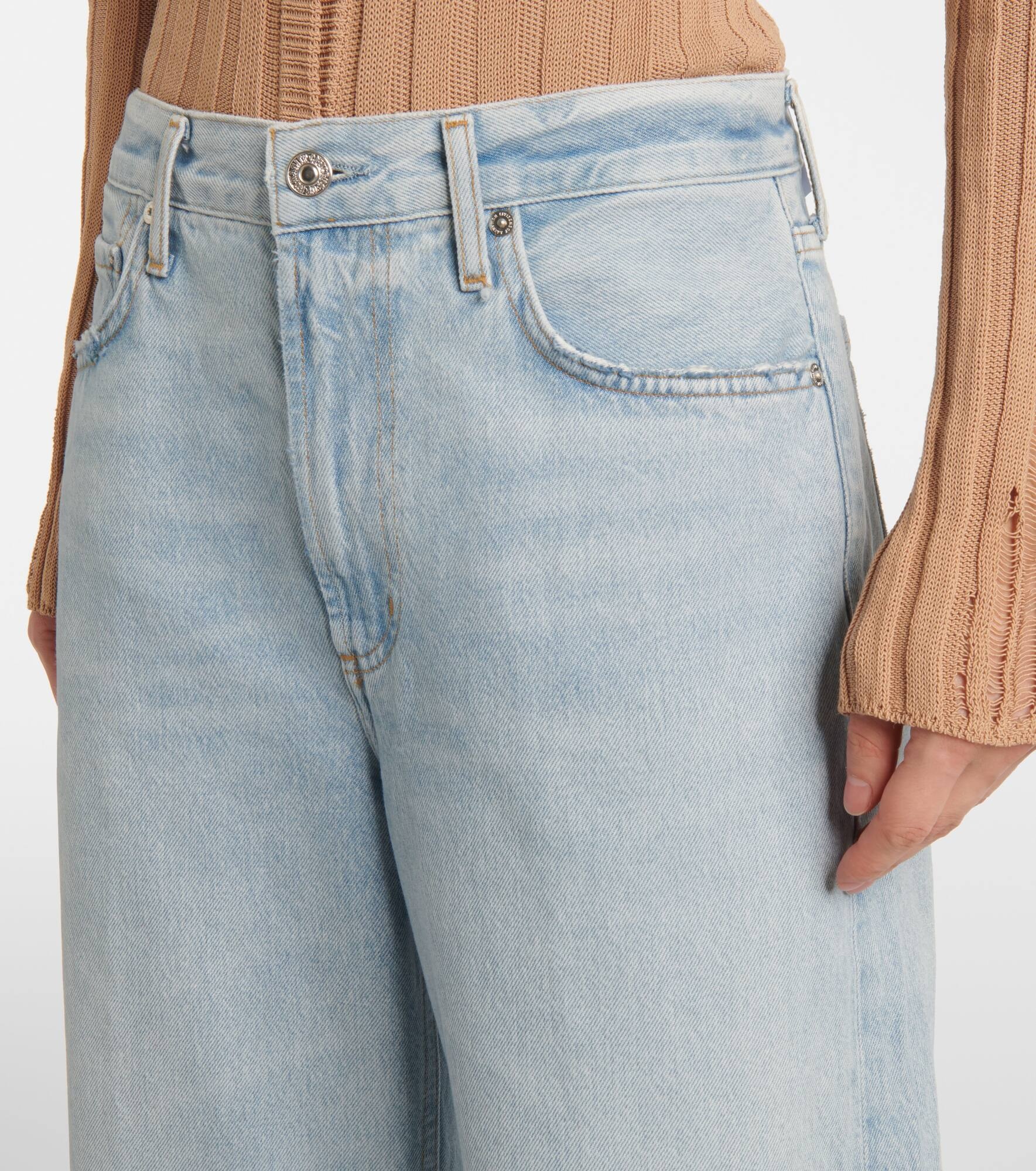 Miro high-rise wide-leg jeans - 4