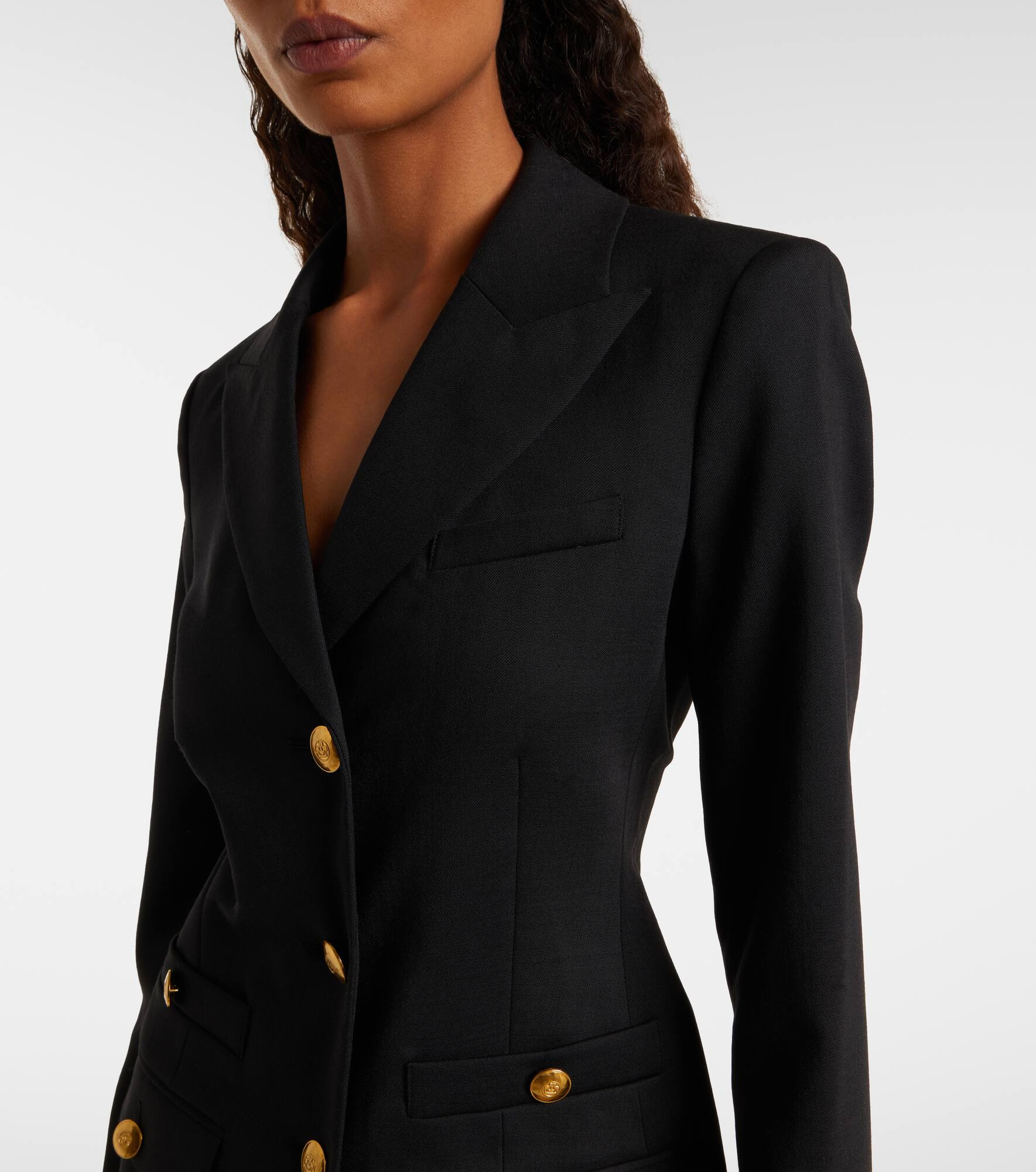 Wool blazer dress - 4