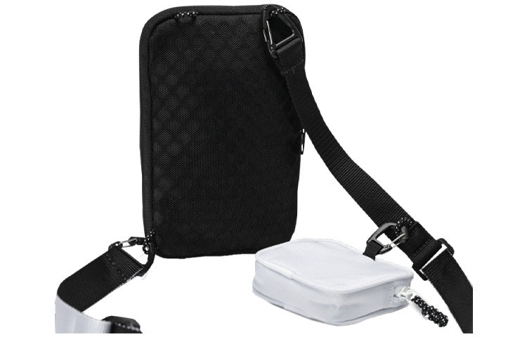 Under Armour Loudon Crossbody Small Bag 'Black White' 1376465-001 - 2