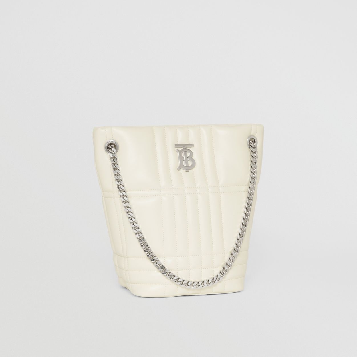 Small Quilted Lambskin Lola Bucket Bag - 7