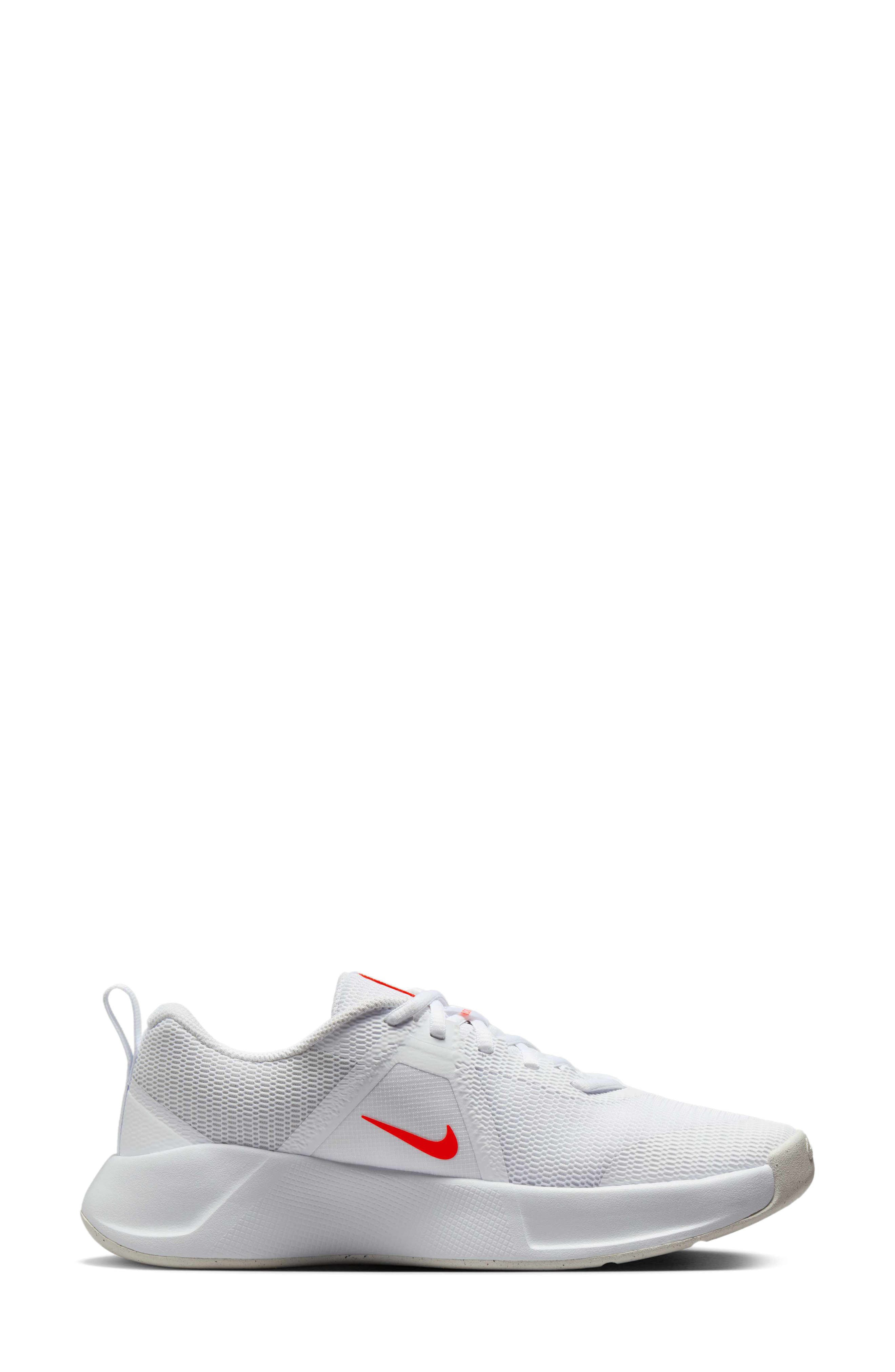Nike MC Trainer 3 Training Shoe in White/Phantom/Bright Crimson at Nordstrom - 6
