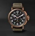 Pilot Type 20 Extra Special Automatic Chronograph 45mm Bronze and Nubuck Watch, Ref. No. 29.2430.406 - 10