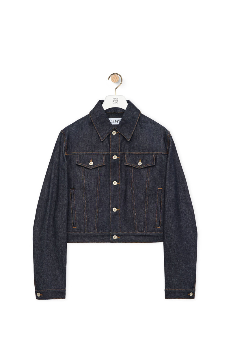 Trucker jacket in denim 1