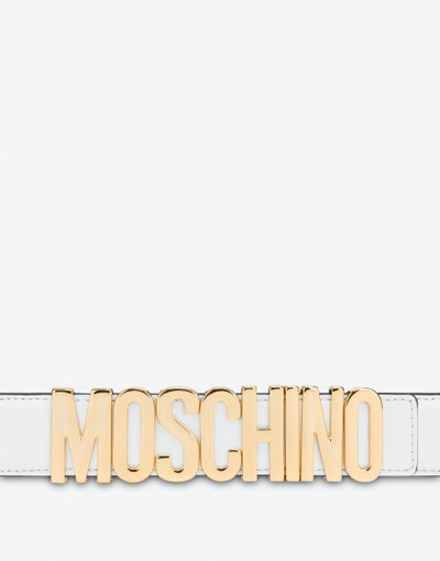 Moschino BELT LETTERING LOGO outlook