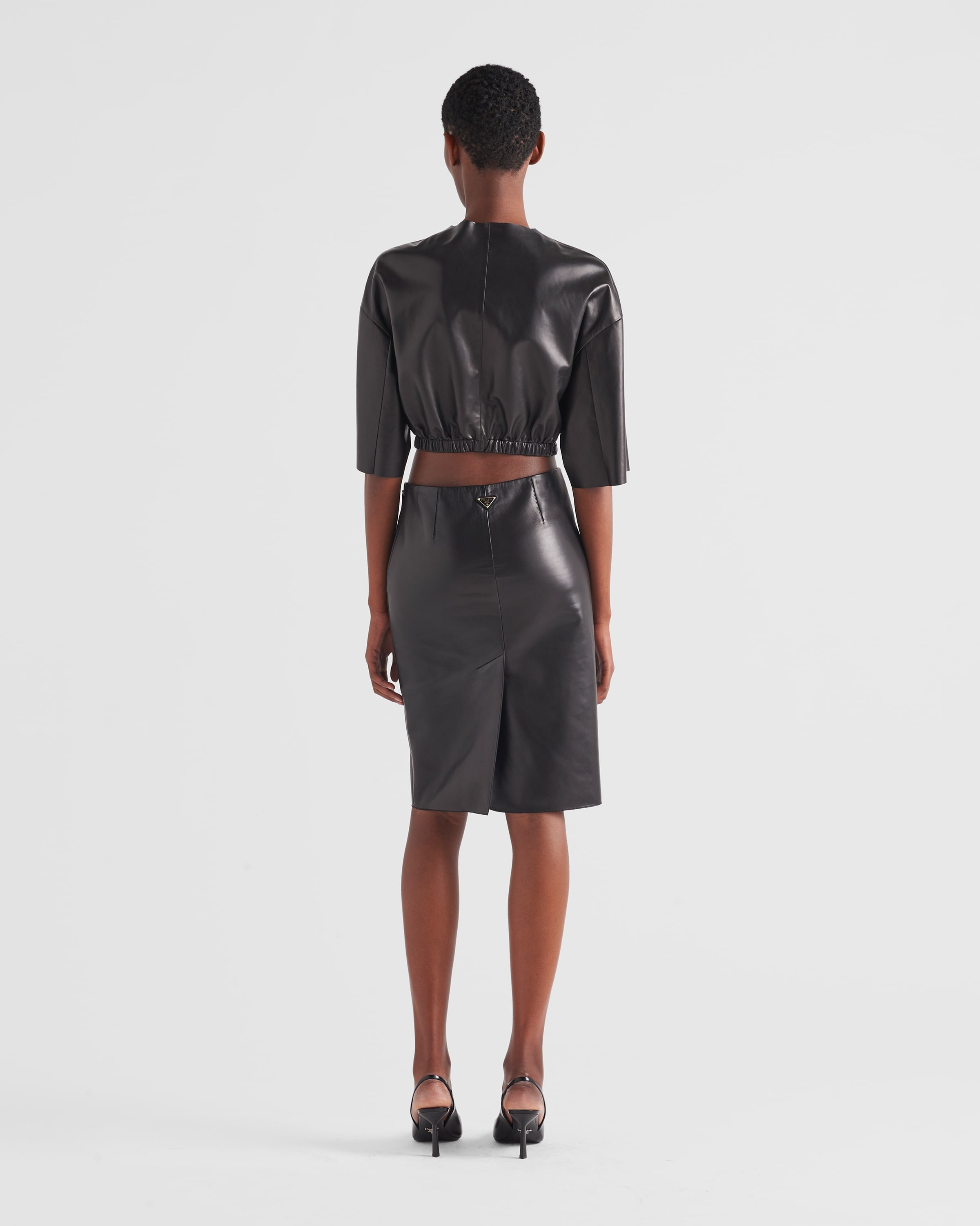 Nappa leather bomber jacket - 5