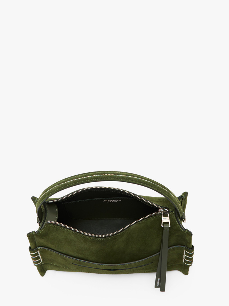 MEDIUM LOAFER BAG - SUEDE SHOULDER BAG 3