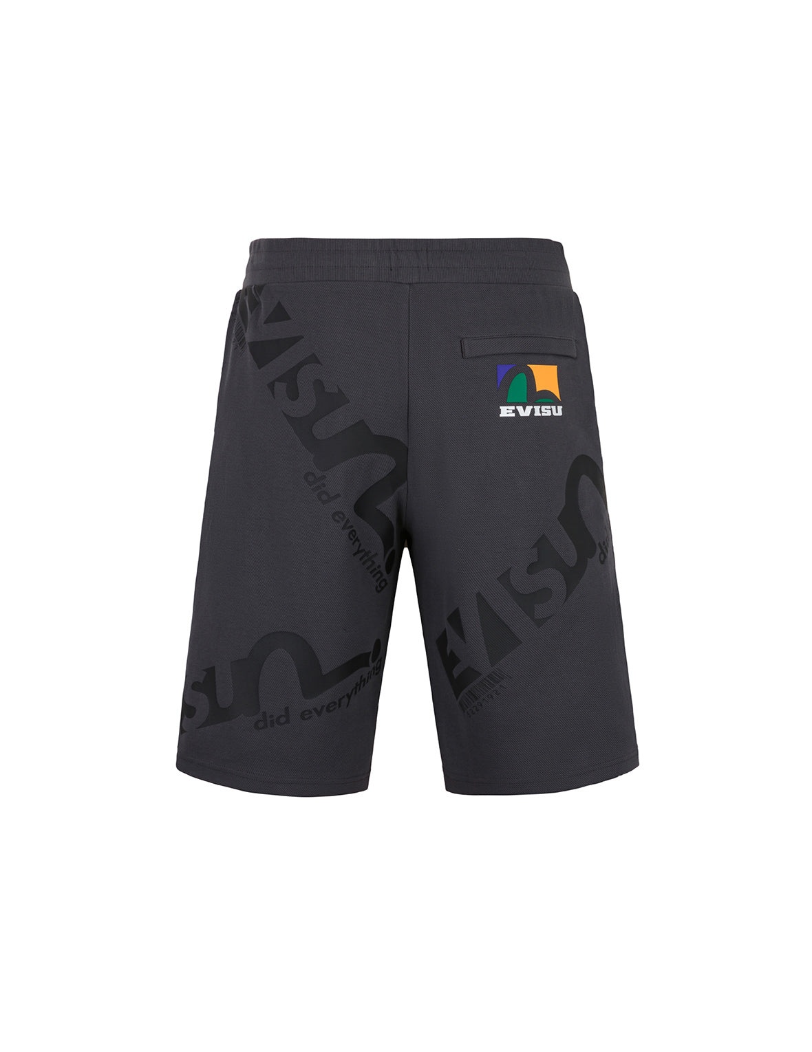 Allover Logo and Seagull Print Regular Fit Sweatshorts - 10