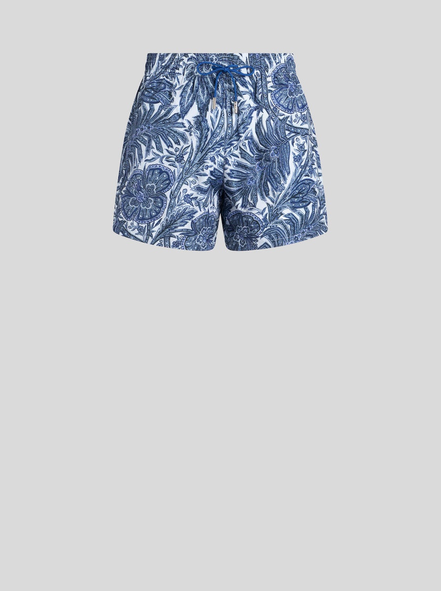SWIMMING COSTUME WITH FOLIAGE - 1