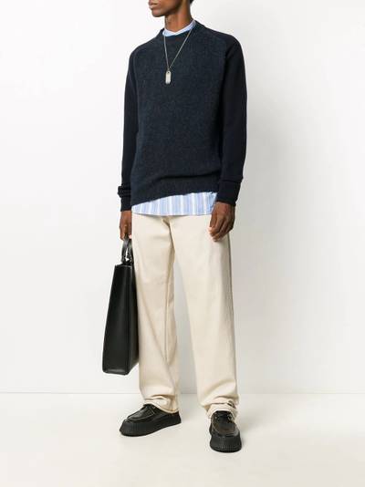 Jil Sander crew-neck wool jumper outlook