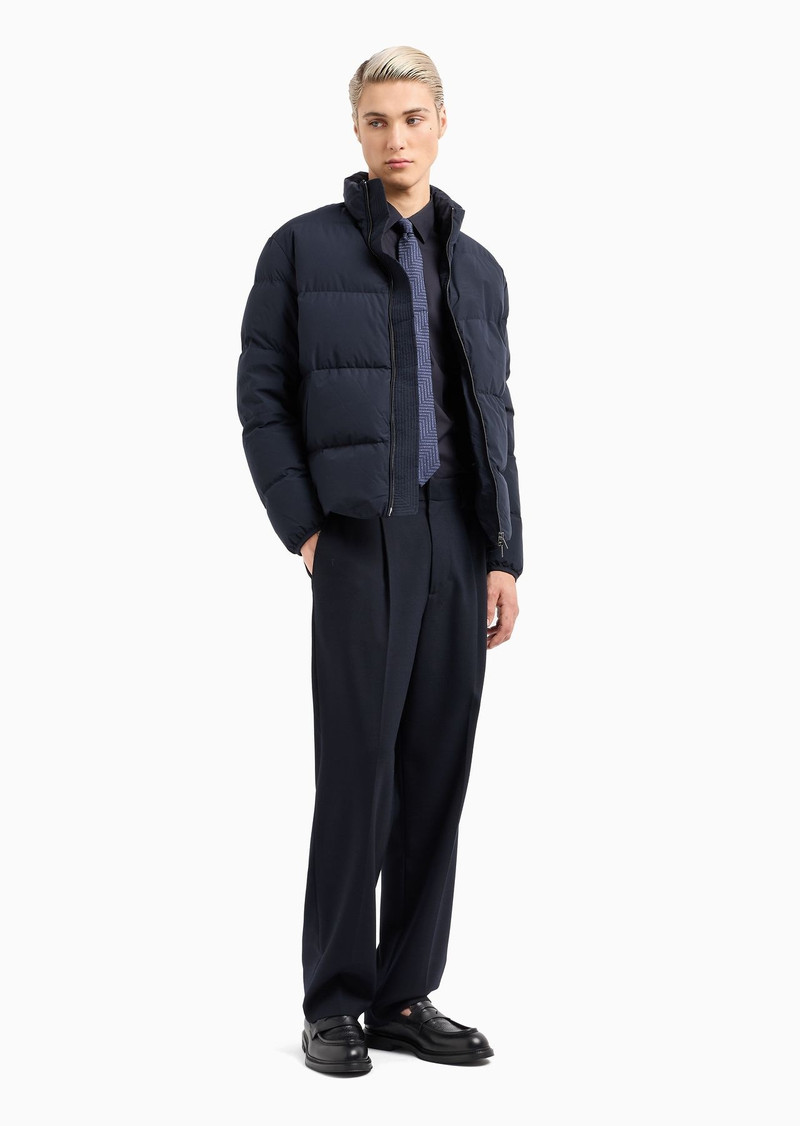 EMPORIO ARMANI Stretch nylon-blend shirt outlook