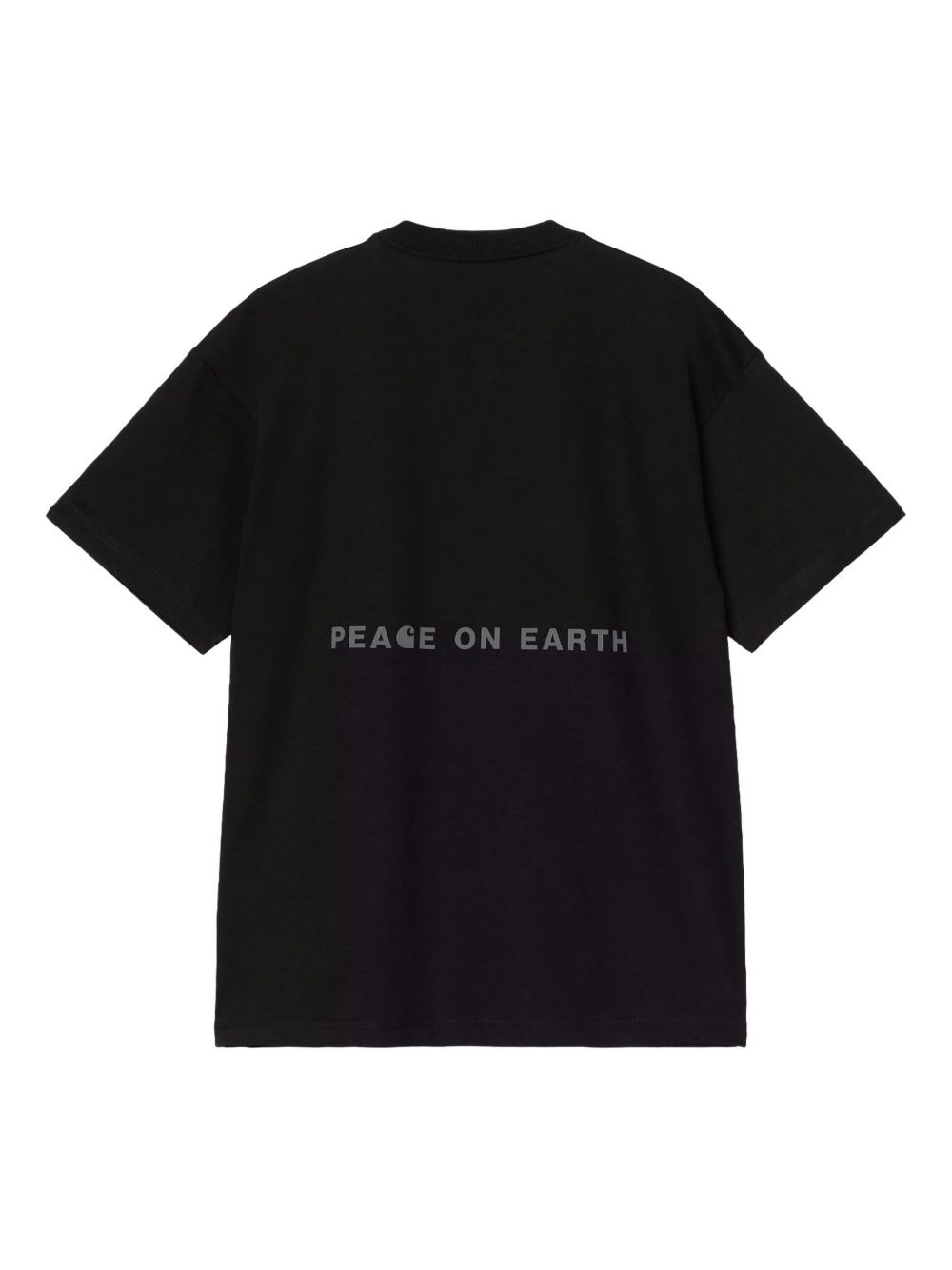 globe-print t-shirt - 2