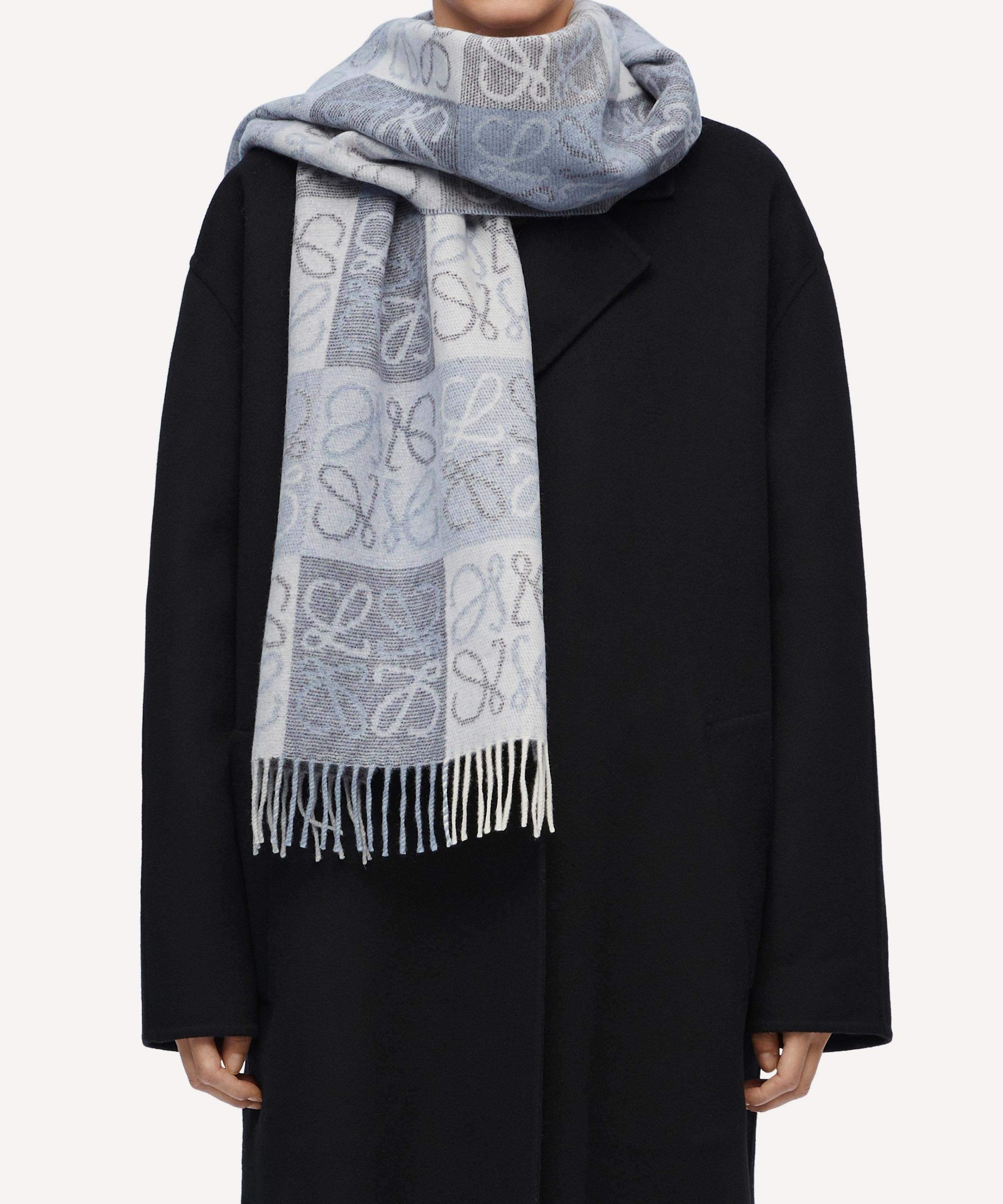 Anagram Wool-Blend Scarf - 2
