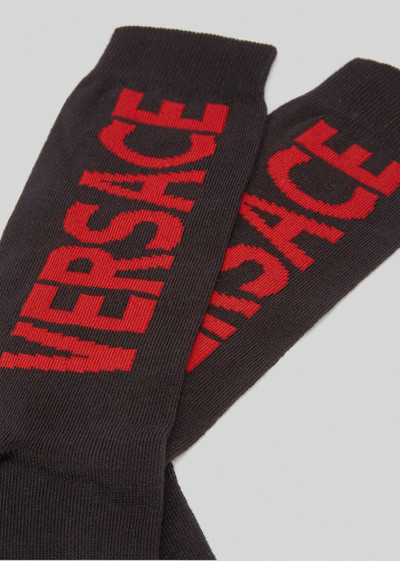 VERSACE Logo Socks outlook