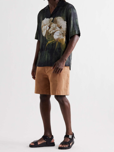 Acne Studios Cotton-Blend Twill Shorts outlook