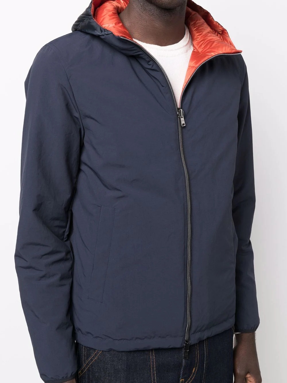 padded hood down jacket - 5