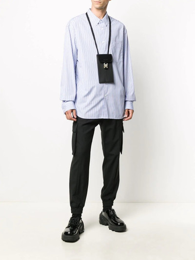 JUUN.J striped long-sleeved shirt  outlook