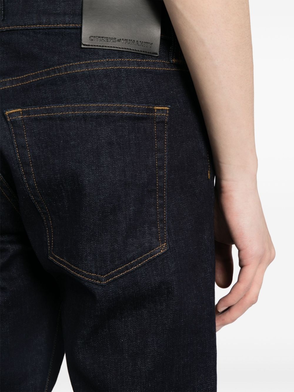 London tapered slim-fit jeans - 5