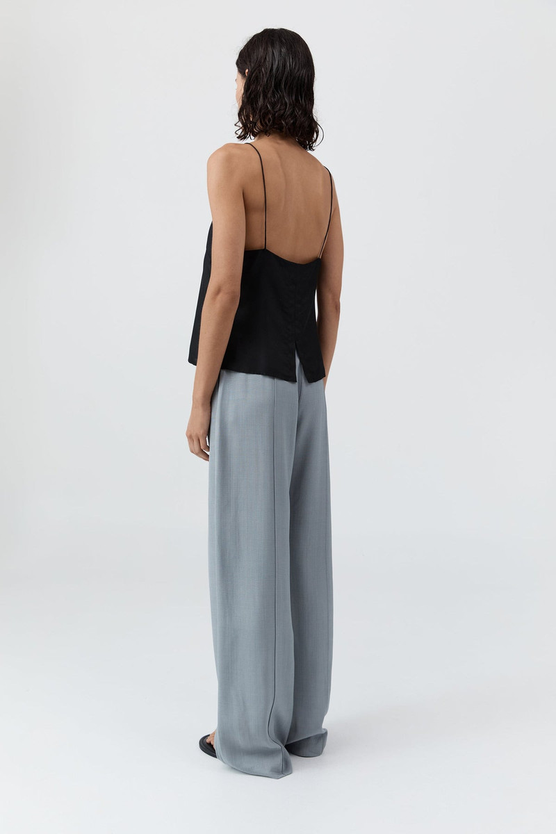 90s Silk Twill Cami - Black 5