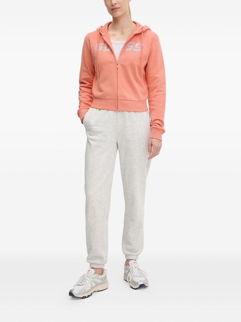 GUESS USA logo-embellished hoodie outlook