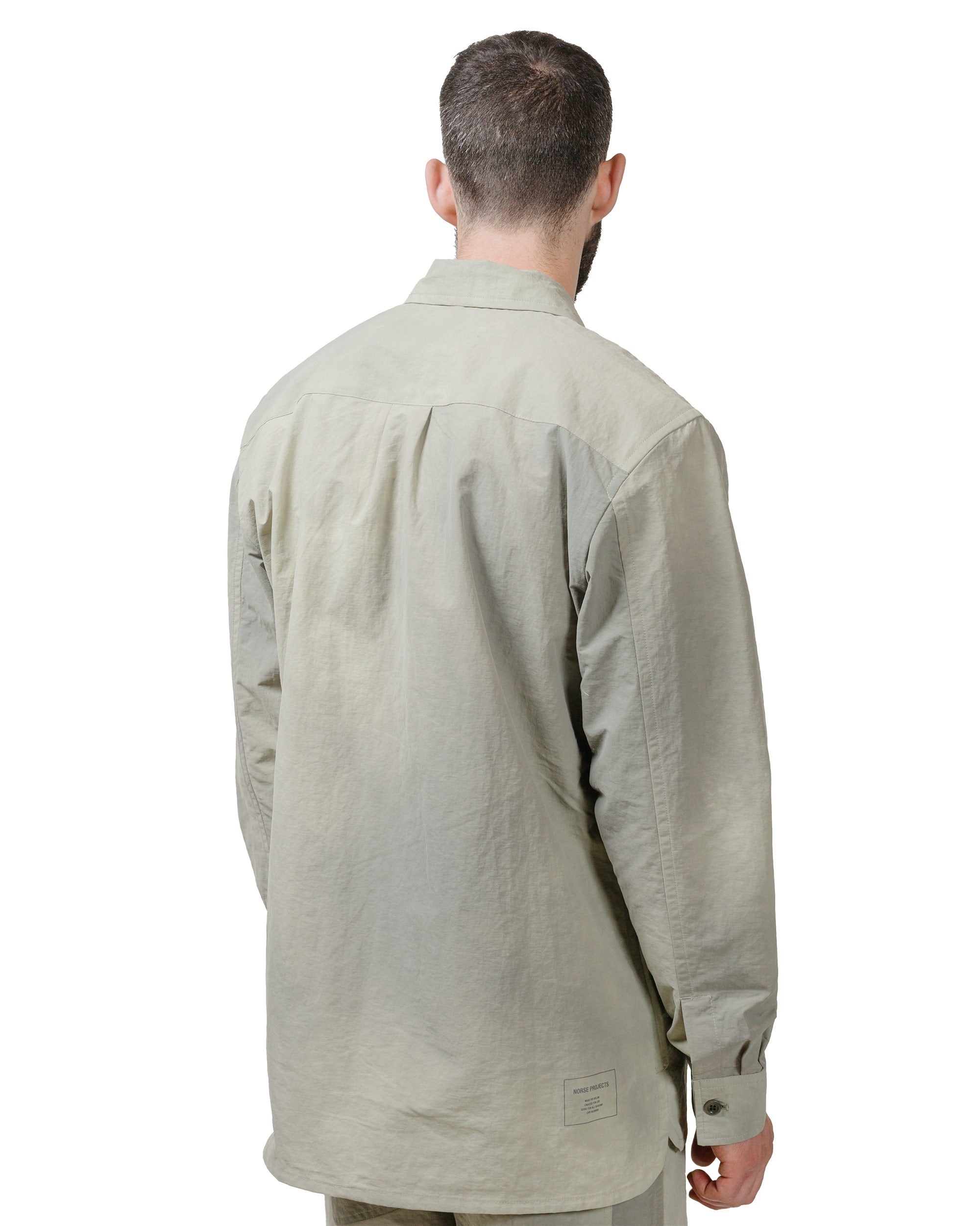Ulrik Wave Dye Overshirt Clay - 3