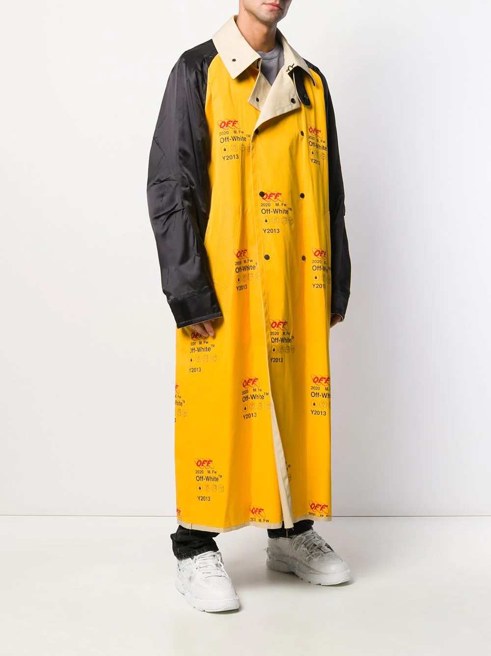 Industrial oversized trench coat - 3