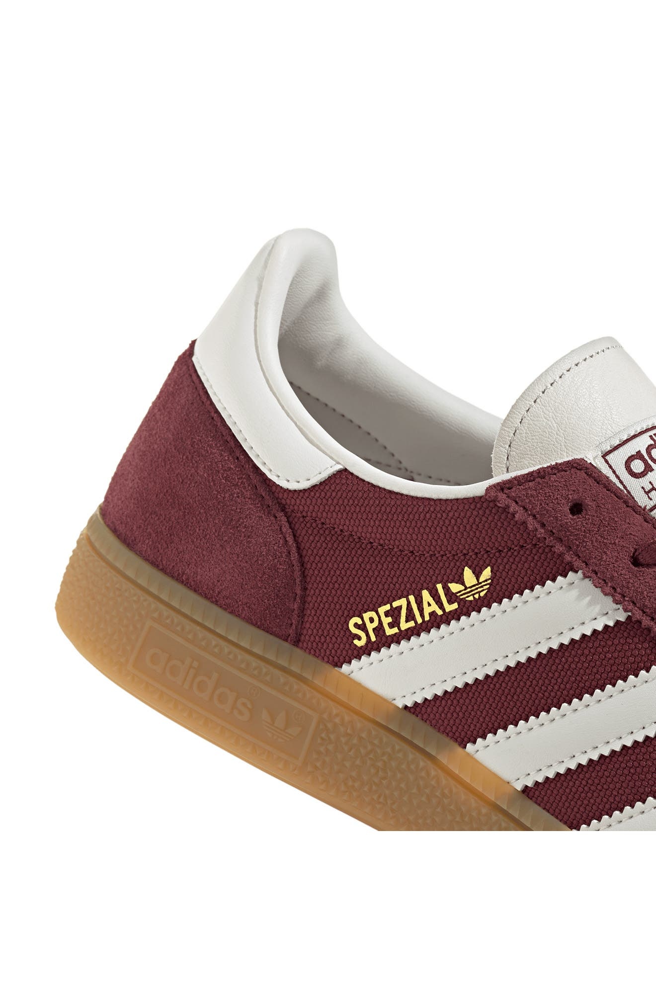 adidas Gender Inclusive Handball Spezial Sneaker in Shadow Red/White/chalk White at Nordstrom - 9
