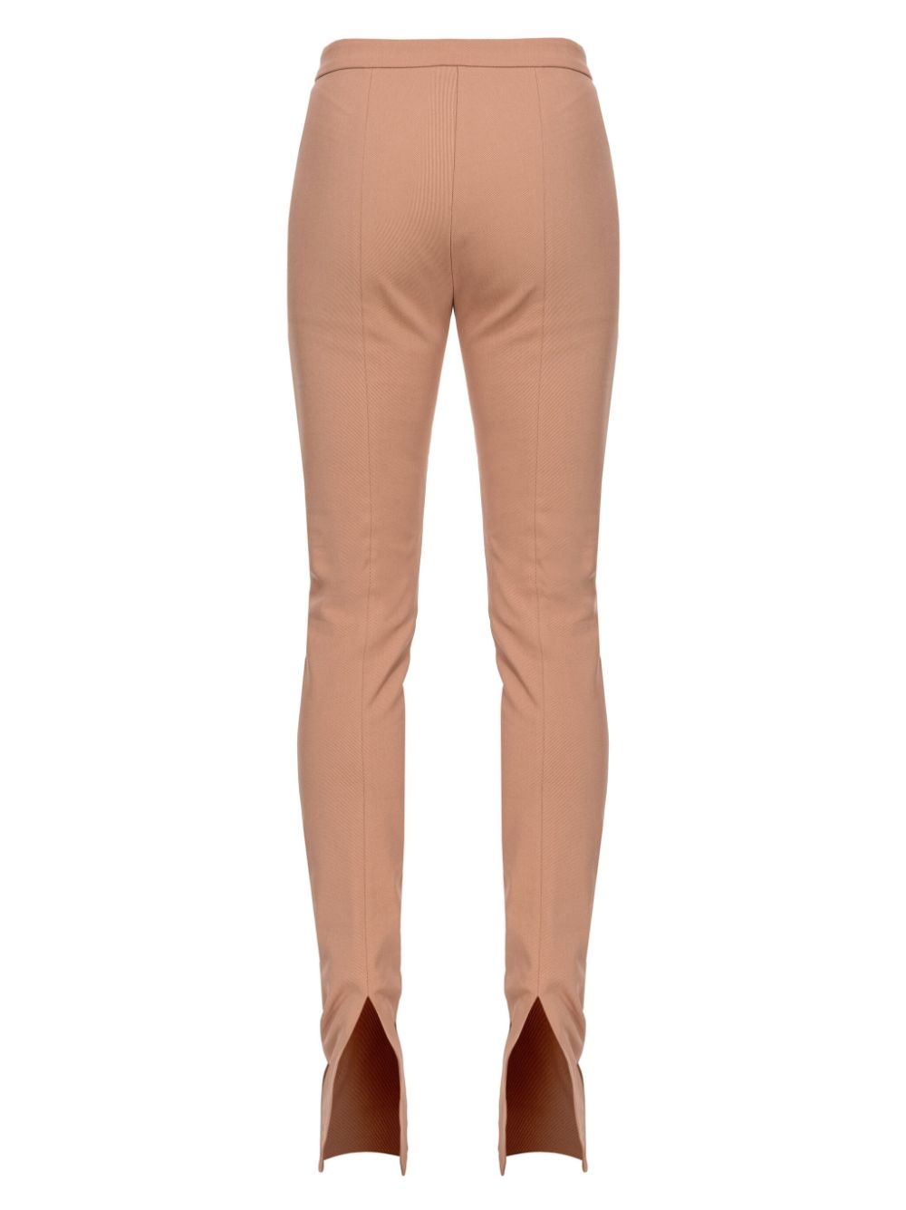 skinny-cut ankle-slits trousers - 3