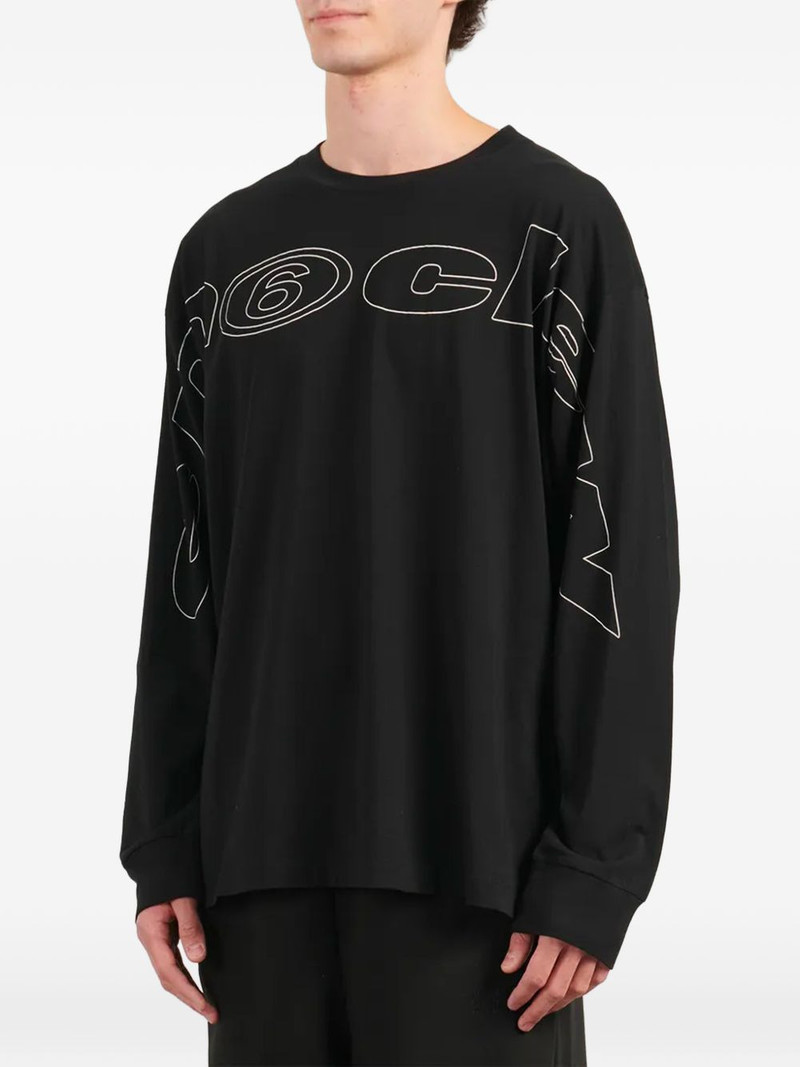 MM6 Maison Margiela Long Sleeve Graphic T-Shirt outlook