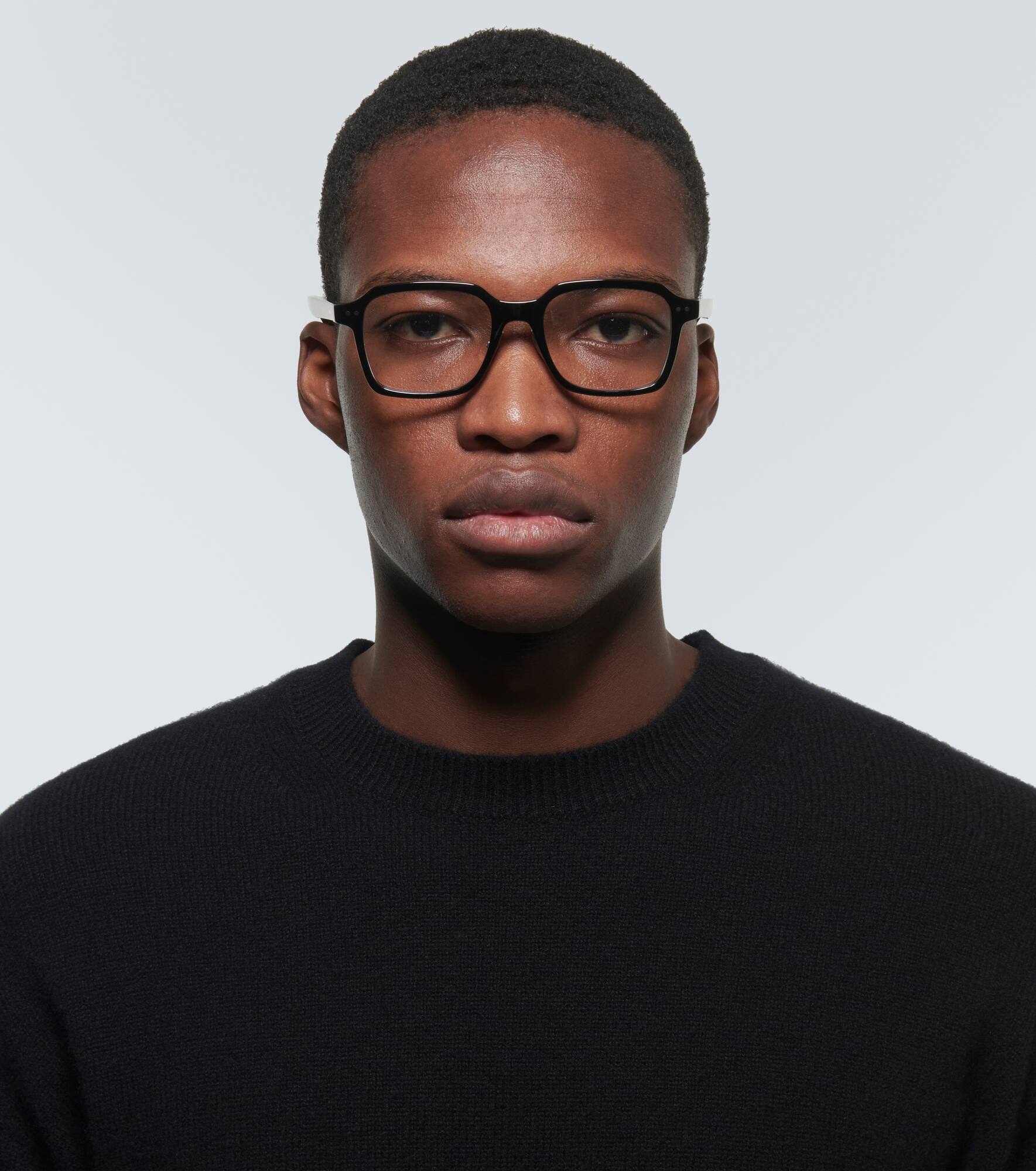 Thin 2 Dots square glasses - 2