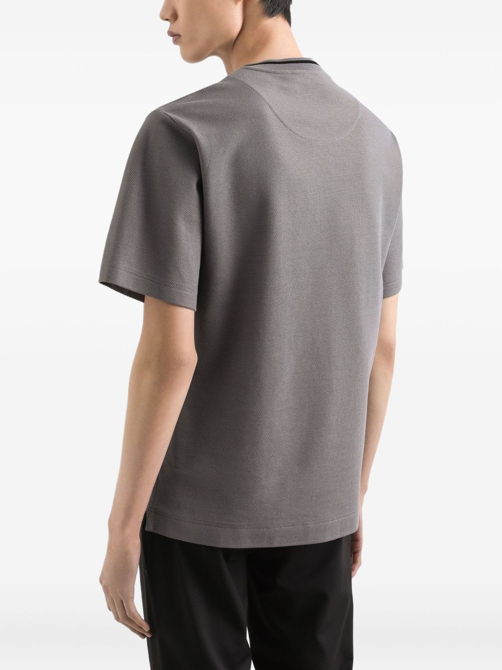 cotton piqué t-shirt - 3