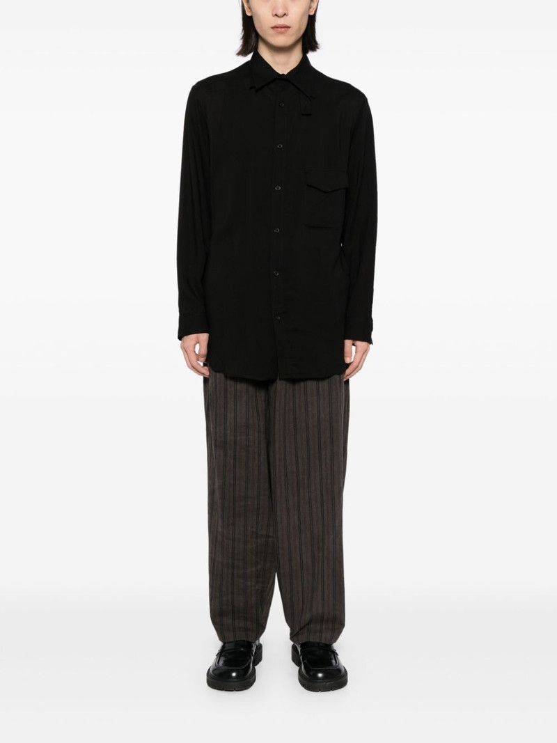 Yohji Yamamoto collar tab shirt outlook