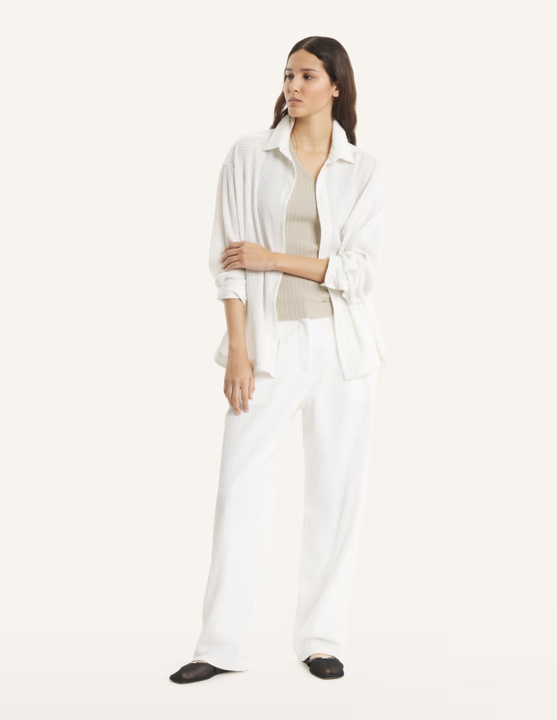 Maison Kitsuné TAILORED PLEATED PANTS outlook