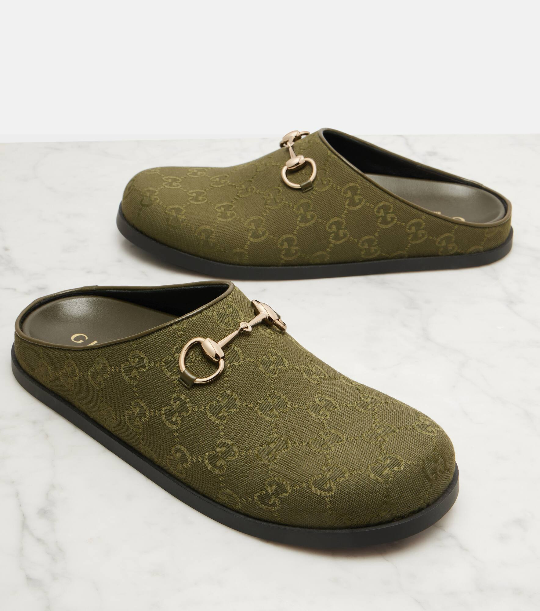 New Sol GG canvas clogs - 5