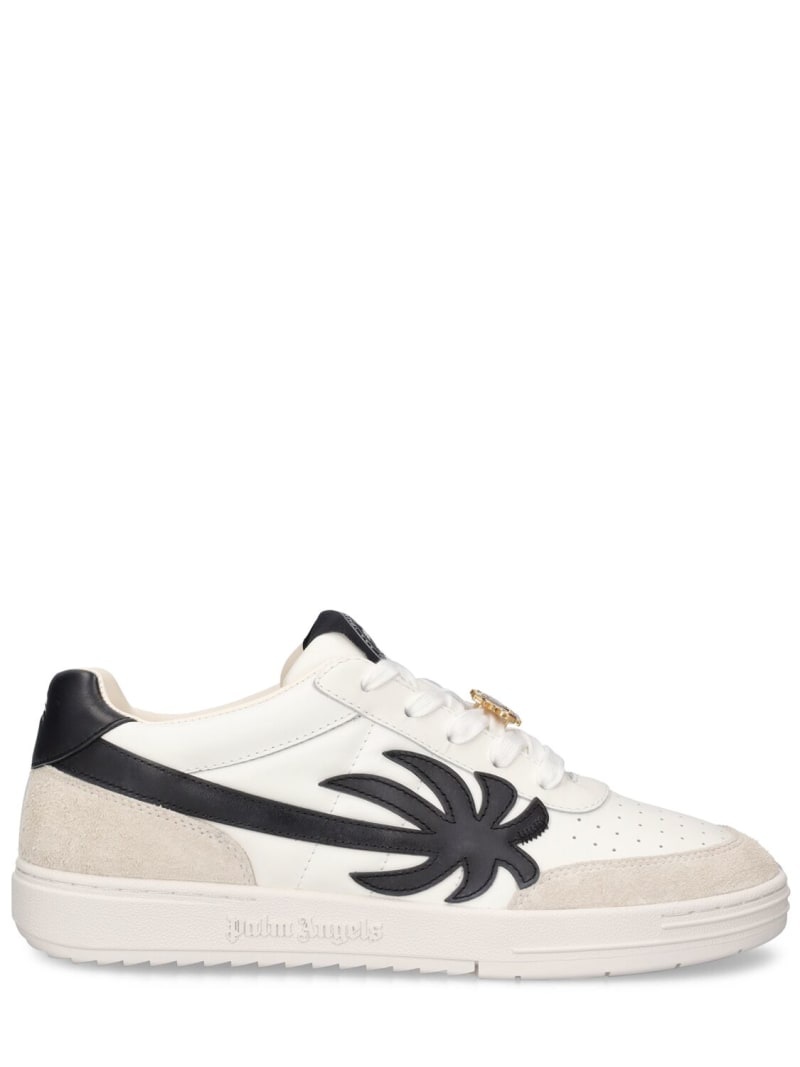 Palm Beach leather sneakers - 1
