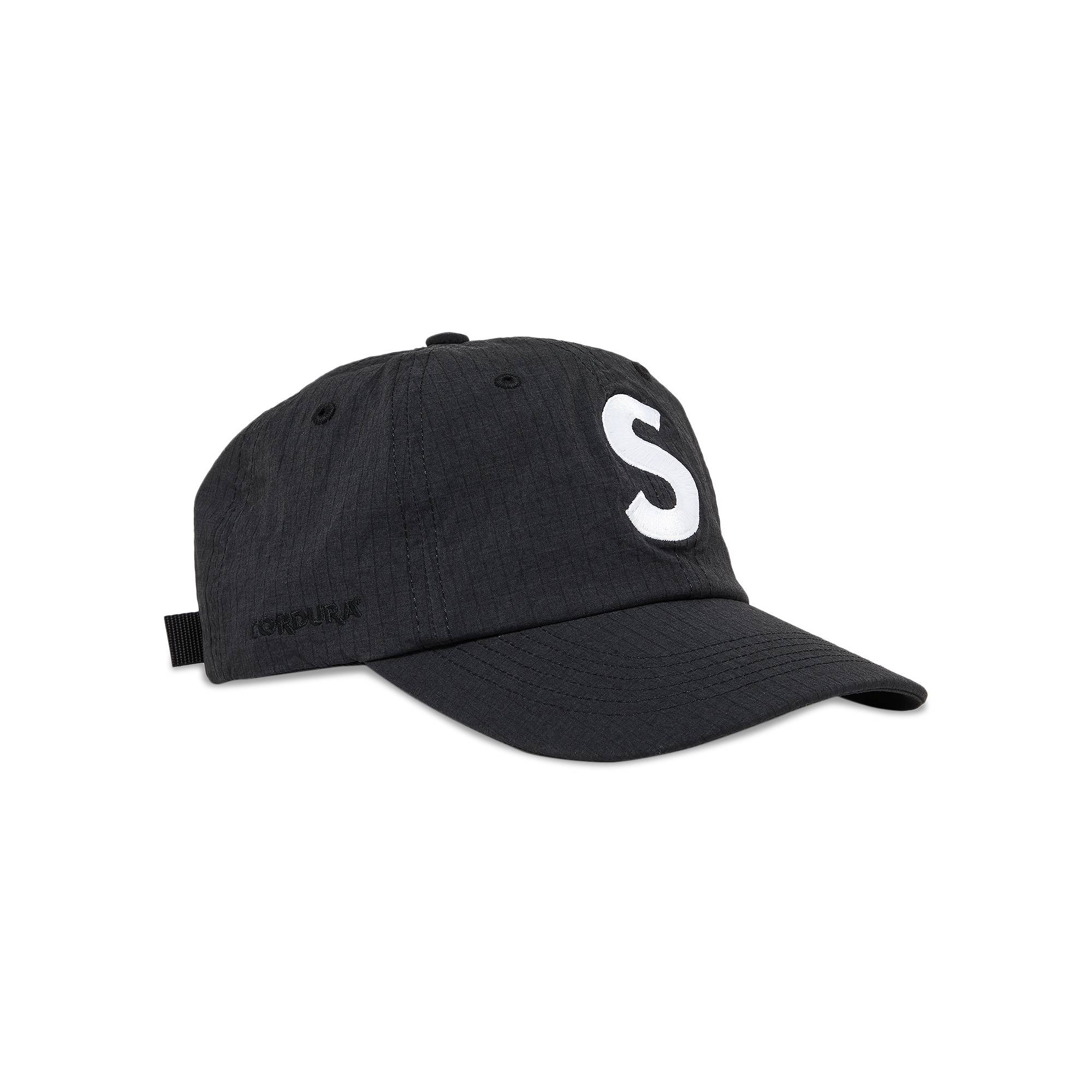 Supreme Supreme Cordura Ripstop S Logo 6-Panel 'Black' | REVERSIBLE