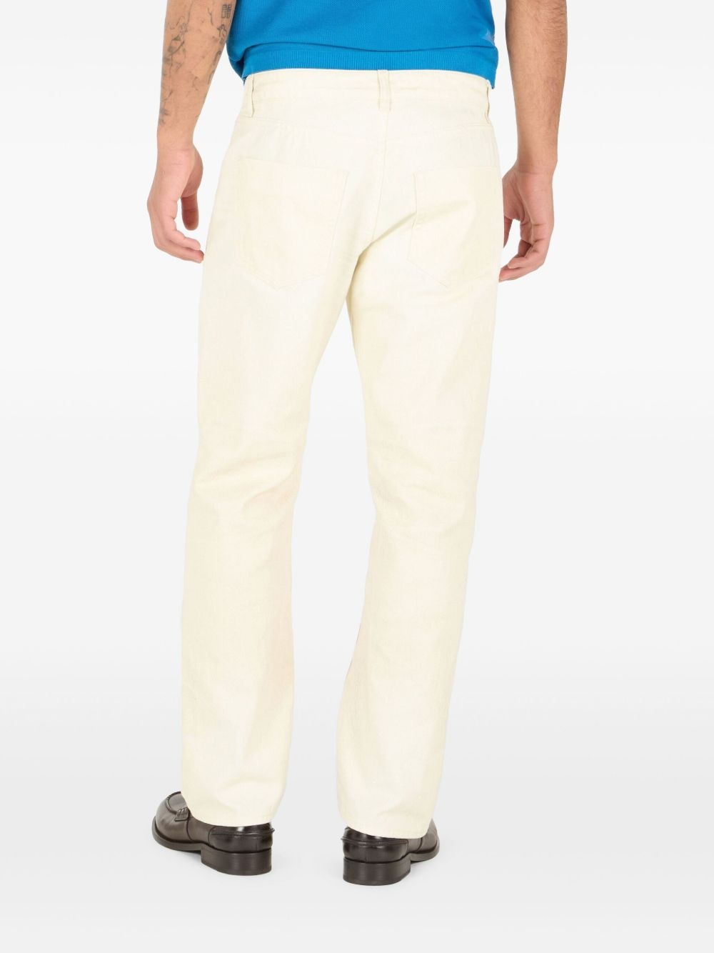 straight-leg trousers - 4