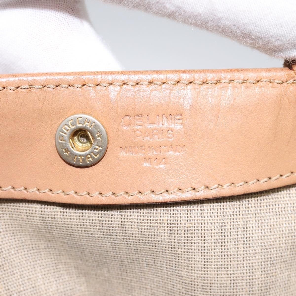 CELINE Macadam Canvas Tote Bag Pvc Brown - 16